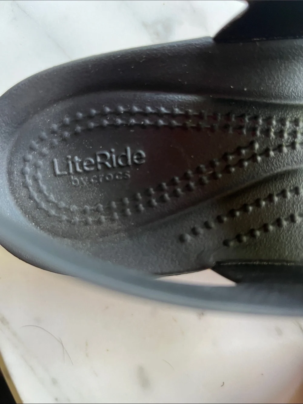 Crocs Women's Black Slingback Sandals